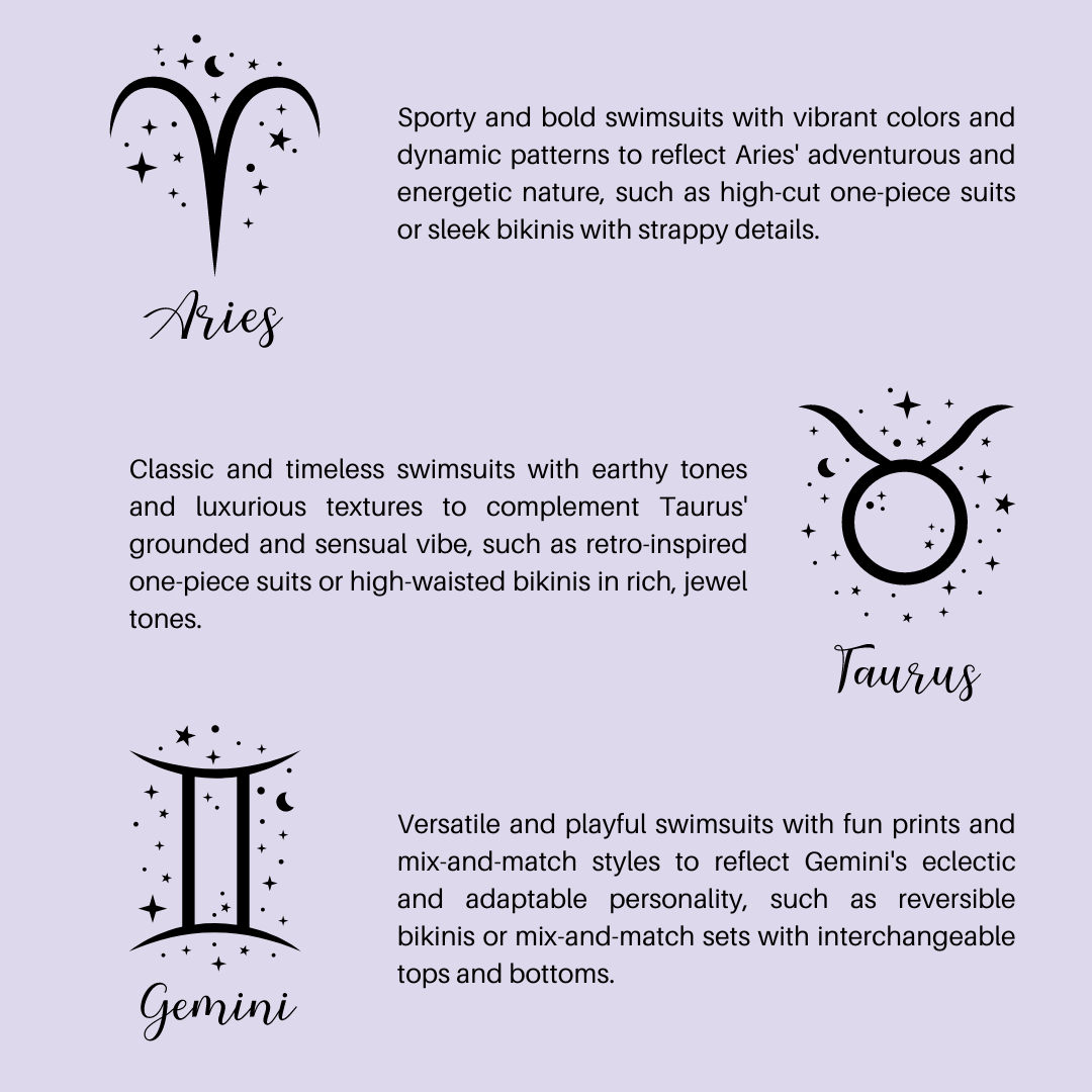 Summer 2024 horoscope - Swimsuit Style Recommendations for Summer