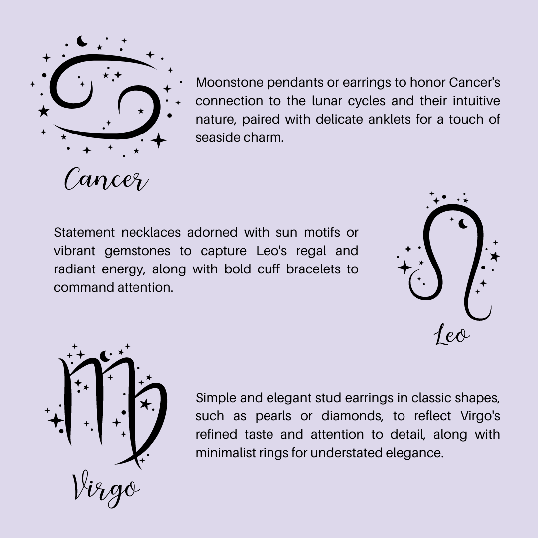 horoscope 2024 - Jewelry Recommendations for Summer