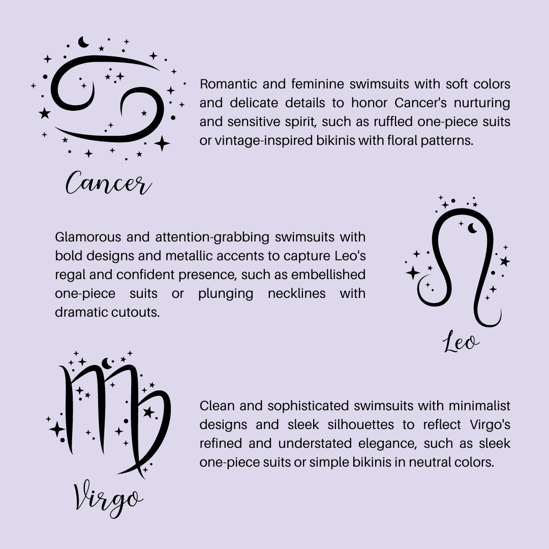 Summer 2024 horoscope - Swimsuit Style Recommendations for Summer