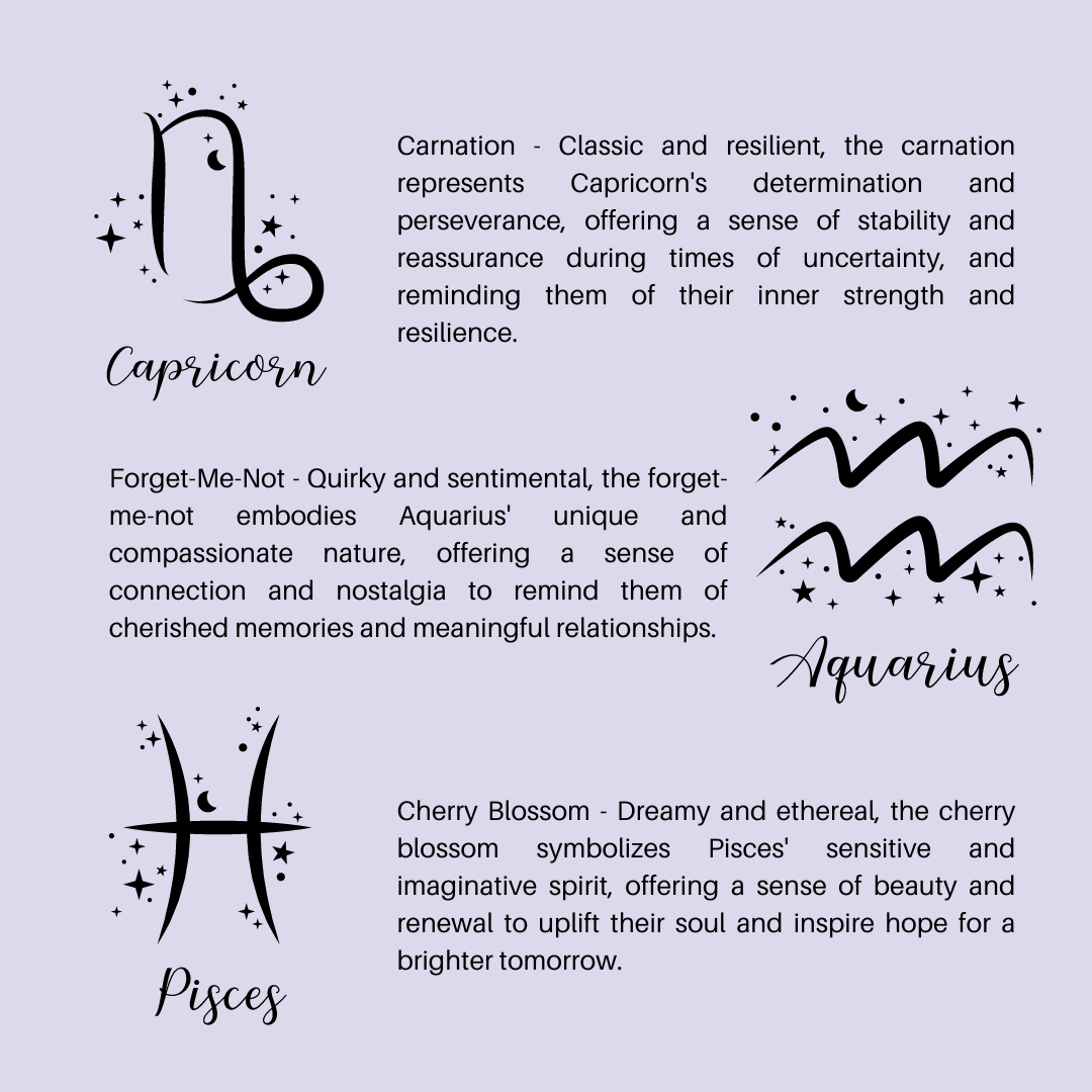 Horoscope - Flower Recommendation to Cheer Yourself Up