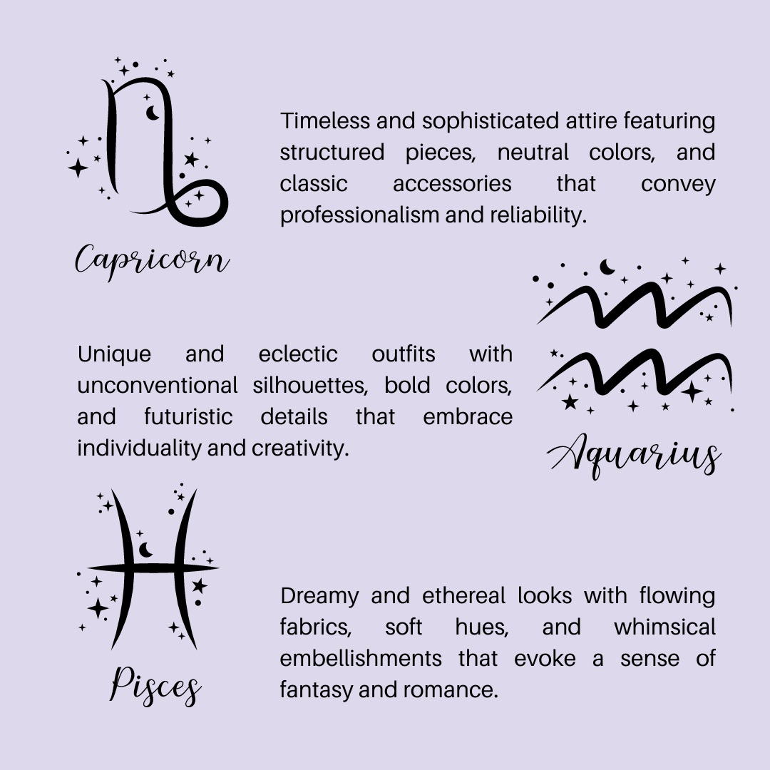 a group of zodiac signs