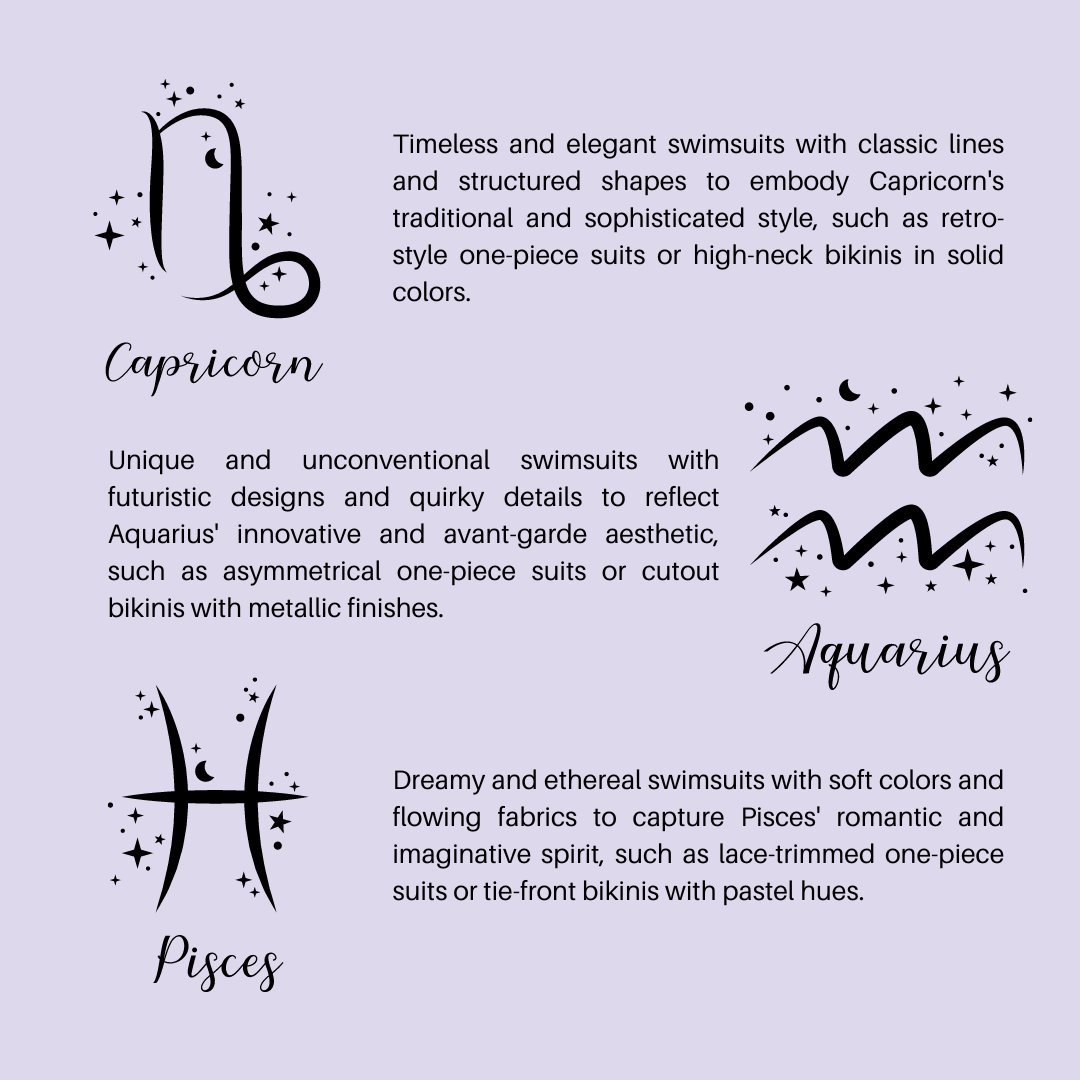 Summer 2024 horoscope - Swimsuit Style Recommendations for Summer